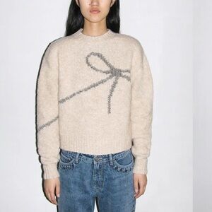 Paloma Wool Tana Bow Sweater